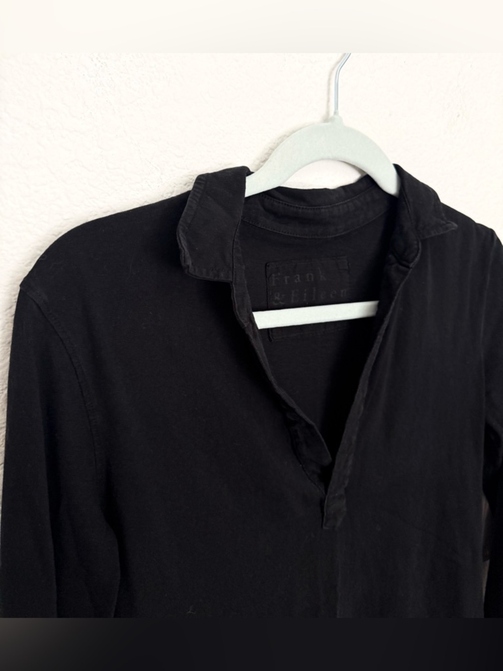 Frank & Eileen Nicole Popover Henley Dress Knit Size Small - Picture 6 of 6